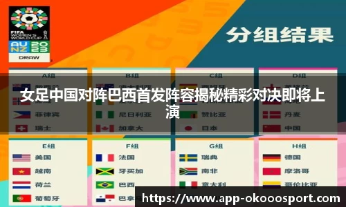 女足中国对阵巴西首发阵容揭秘精彩对决即将上演