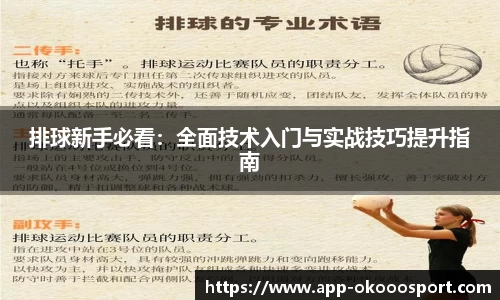 排球新手必看:全面技术入门与实战技巧提升指南