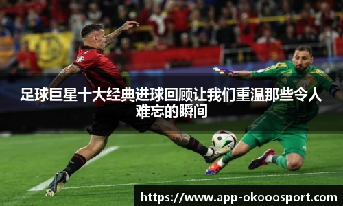 足球巨星十大经典进球回顾让我们重温那些令人难忘的瞬间